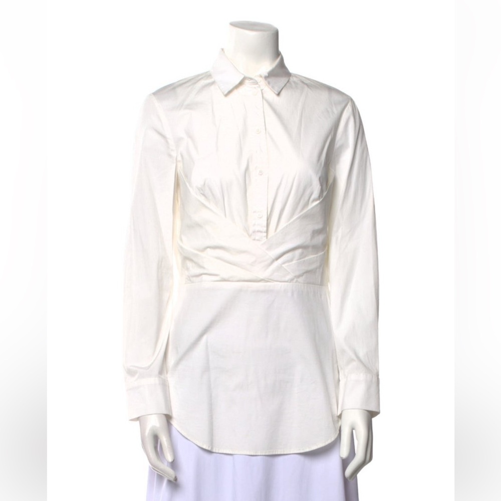 Lela Rose Poplin Blouse